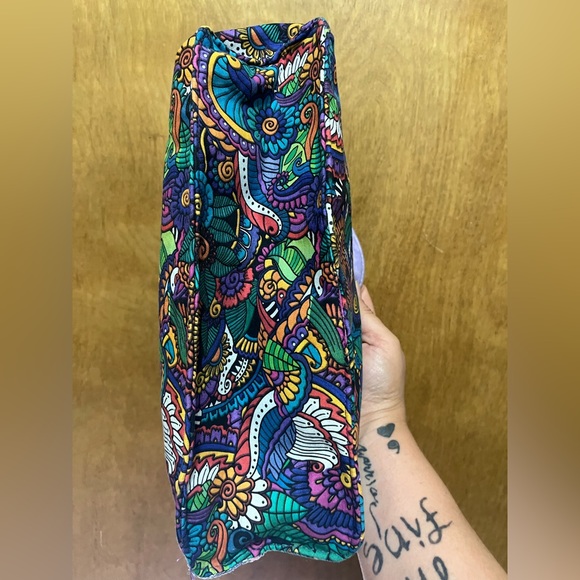 ❤️4H* Cute Vintage Quilted Purple Design Bag by RDB Bags - Picture 4 of 6